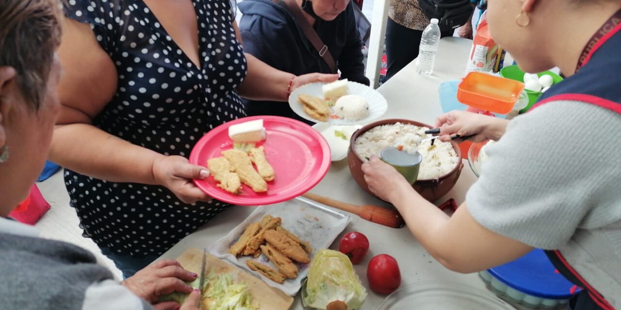 Cursos de cocina de Cuaresma que ofrece el sistema municipal DIF de Soledad registra buena respuesta