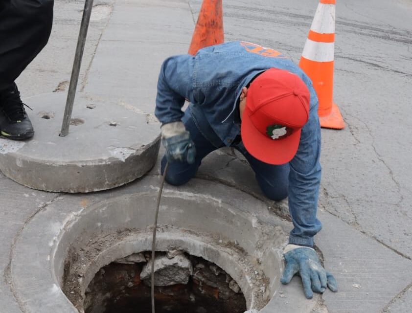 Colector “Morales Saucito”, dará solución a presencia recurrente de aguas negras en zona norte