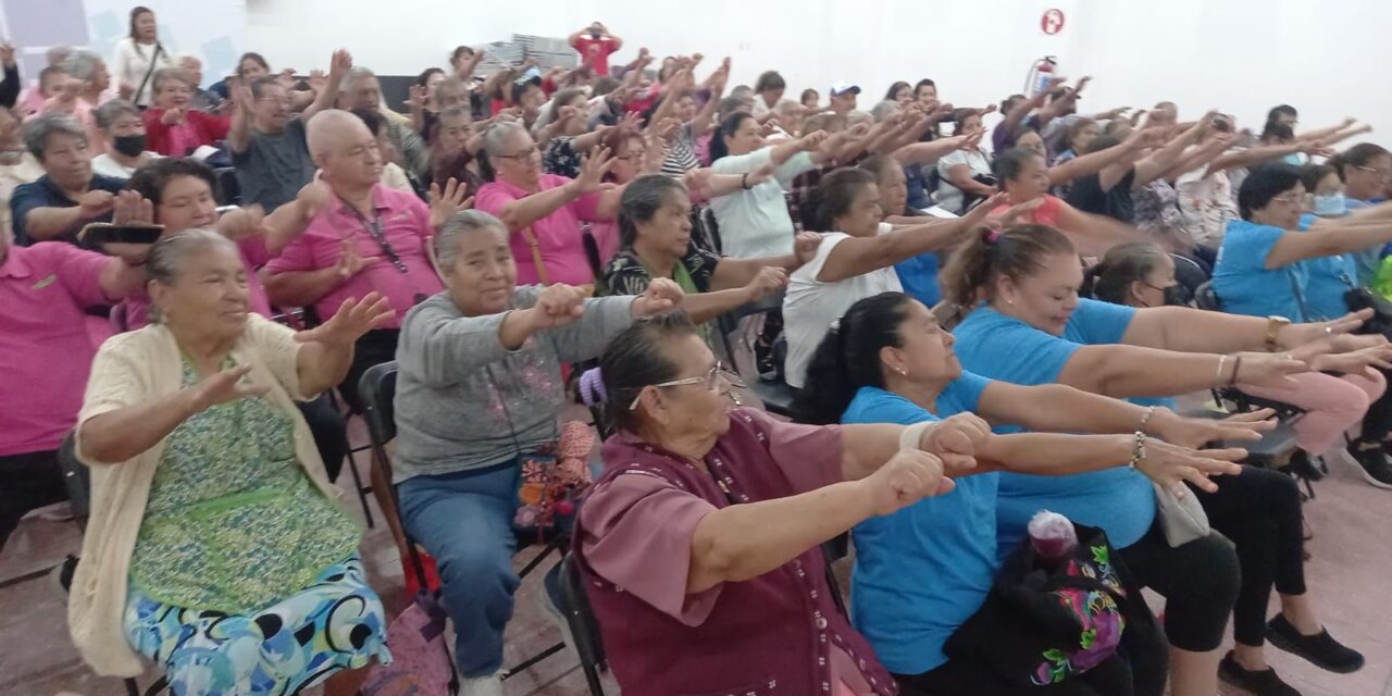 Ser persona adulta mayor no te limita a realizar activación física