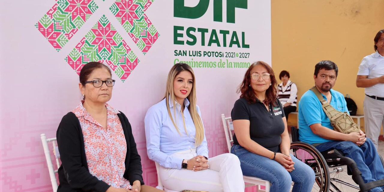 DIF estatal reafirma apoyo a personas con discapacidad