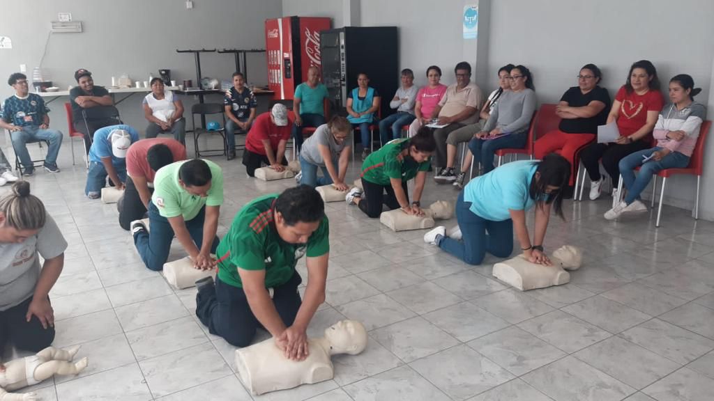 Protección Civil Municipal continúa con la capacitación para llevar la cultura de la prevención a más capitalinos