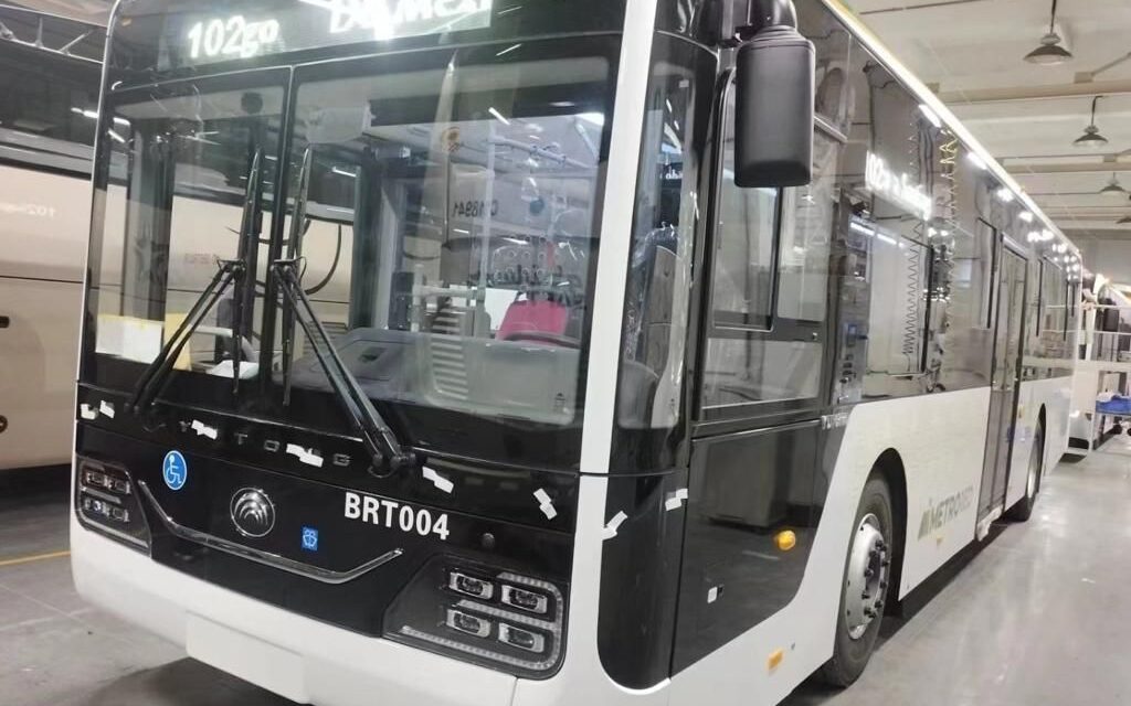 En camino, unidades del nuevo sistema de transporte