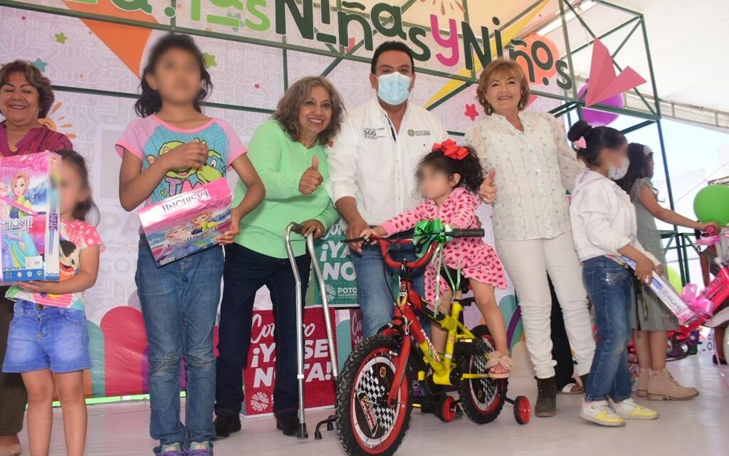 El gobierno del estado y municipio de Soledad festejó a los niños y niñas soledenses