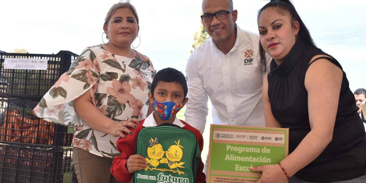Arranca DIF estatal asistencia alimentaria escolar en el Altiplano