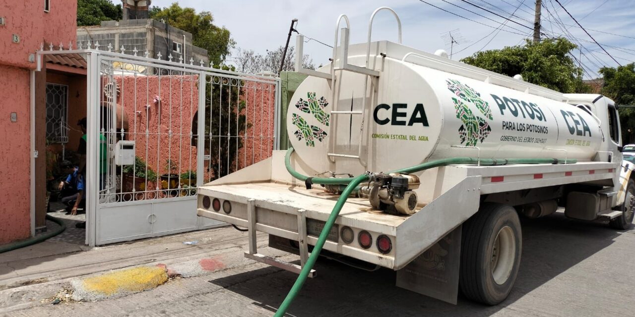 Activa gobierno del cambio plan emergente de distribución de agua