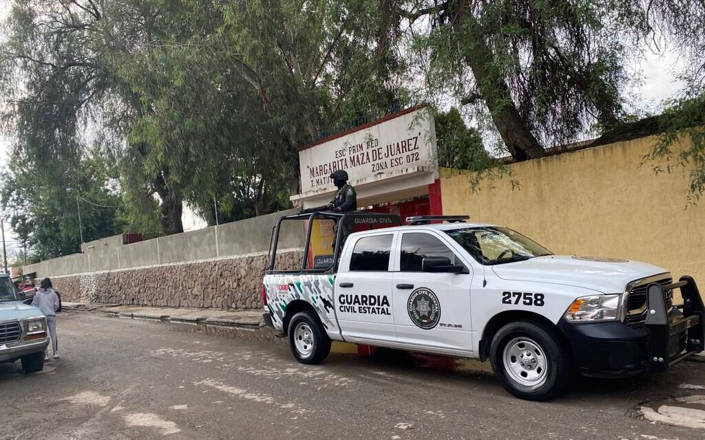 Guardia Civil Estatal activa operativo por regreso a clases de educación básica
