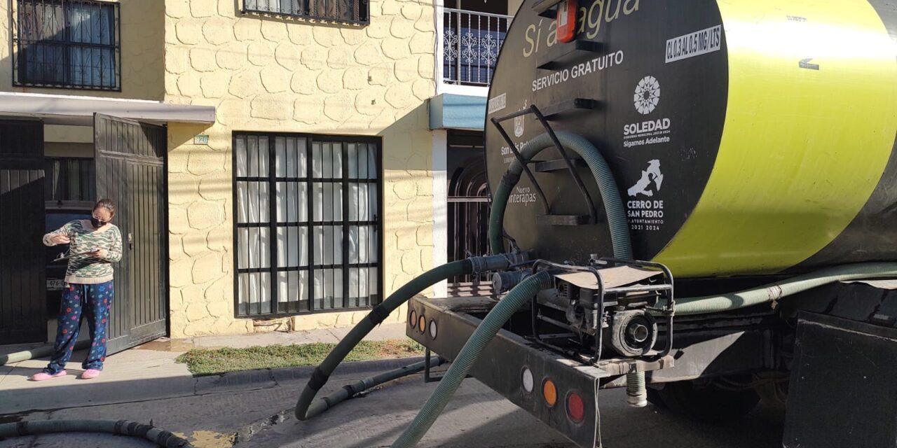 Casi un mes sin agua de El Realito: Interapas entrega 373 millones de litros de agua por fugas en el acueducto.