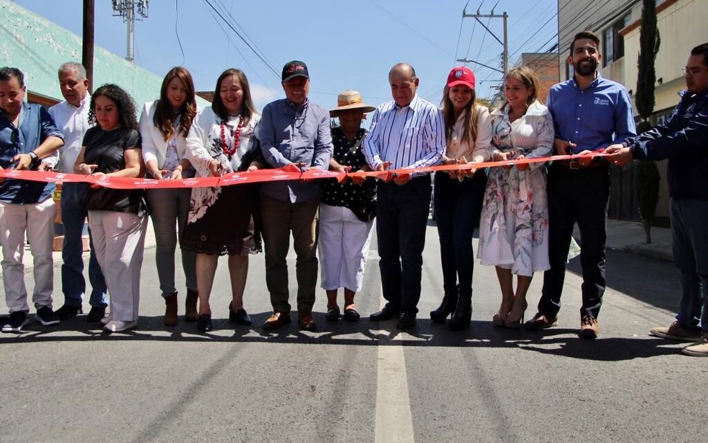 La Capital del Sí le da un nuevo rostro a SLP; Alcalde Enrique Galindo entrega la calle Roque Estrada