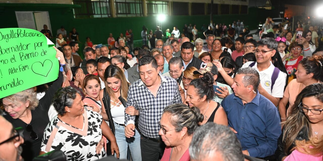 Con Gallardo ya se nota: beneficiarios de Santiago y Tlaxcala