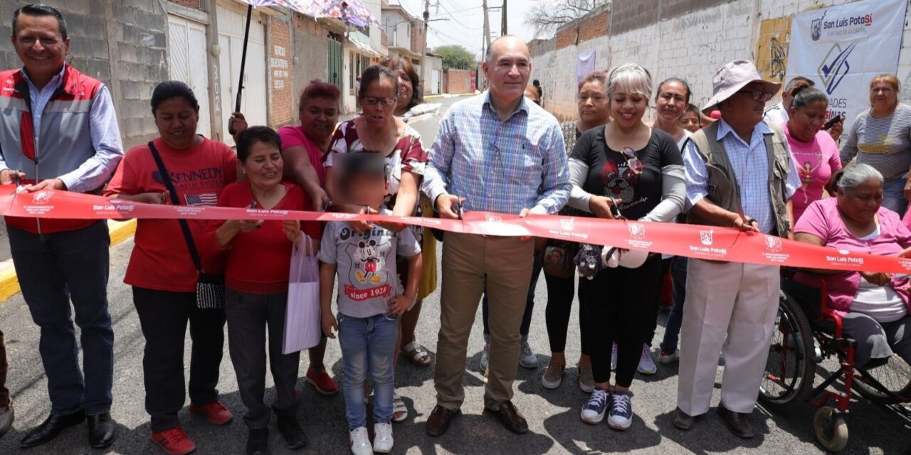 “Con obras viales integrales devolvemos la dignidad a las familias potosinas”: Alcalde Enrique Galindo