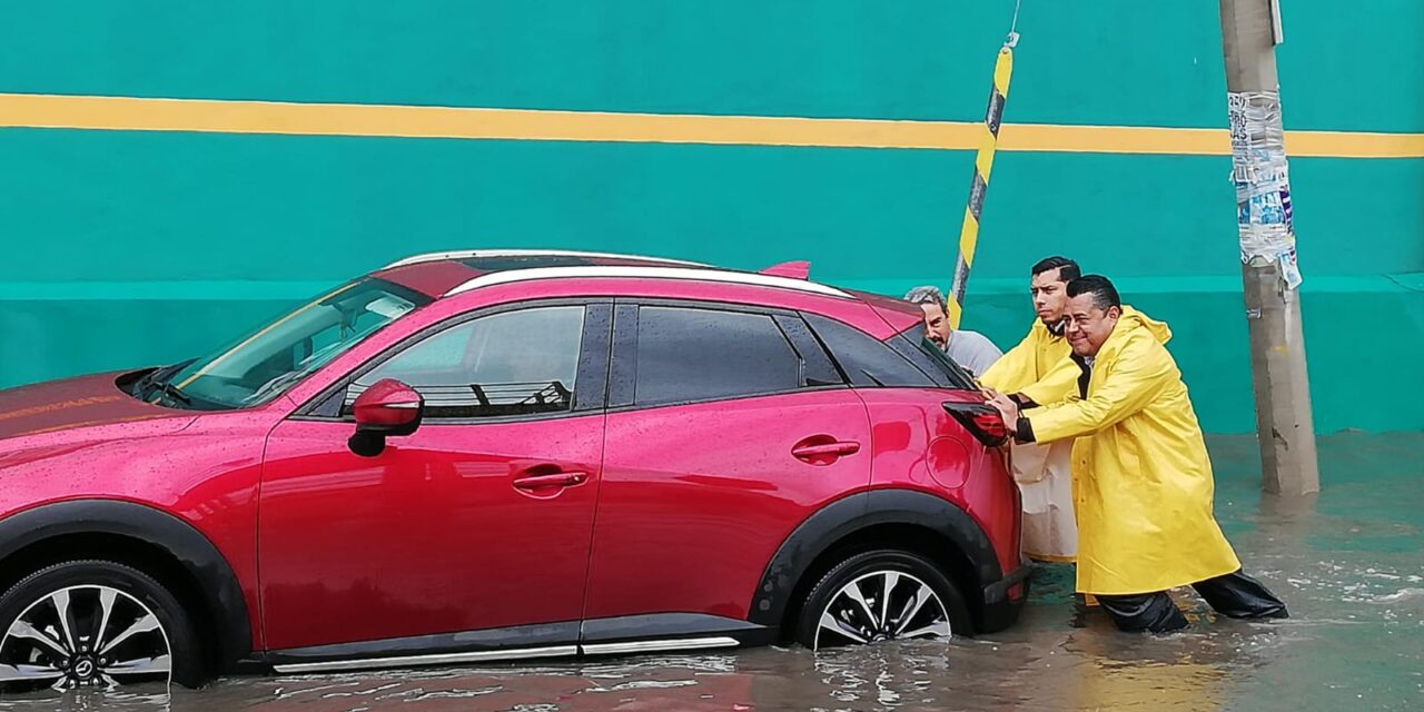 Por lluvias, Protección Civil Estatal en permanente atención.