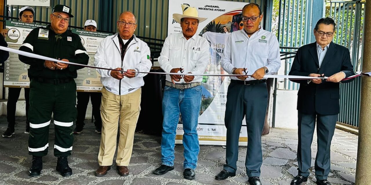 Estado brinda apoyo a paisanas y paisanos potosinos en su regreso.