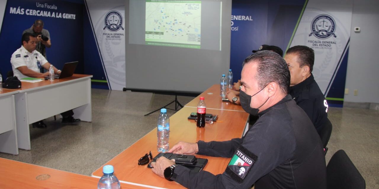 Seguridad Pública de Soledad y FGESLP refuerzan acciones para inhibir el robo de vehículos