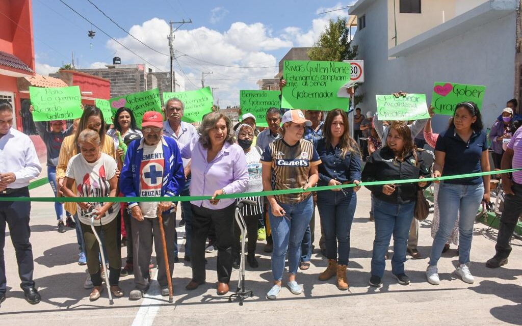 Alcaldesa Leonor Noyola suma más infraestructura urbana en beneficio de soledenses