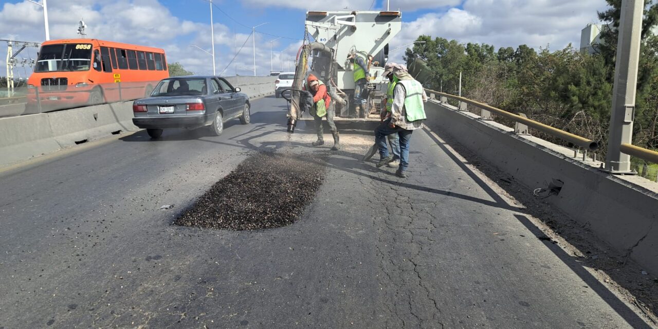Gobierno estatal realiza trabajos de conservación a Circuito Potosí