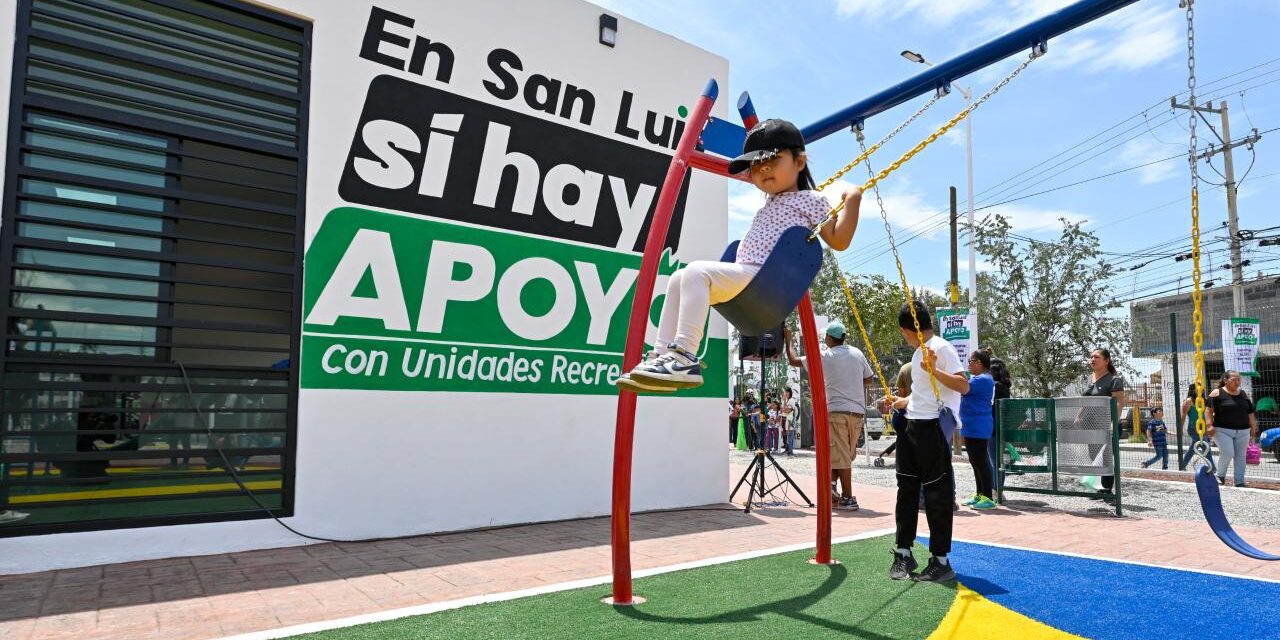 Ricardo Gallardo entrega unidad recreativa “El Refugio”