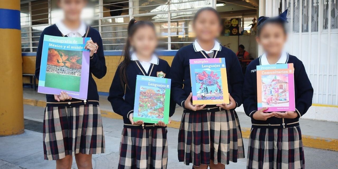 Con apoyo del Estado, SEP entrega libros de texto gratuito.