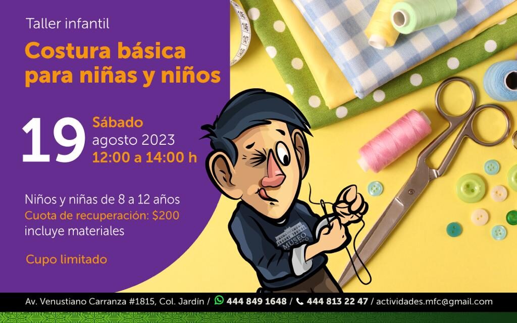 Invitan a talleres infantiles en el Cossío