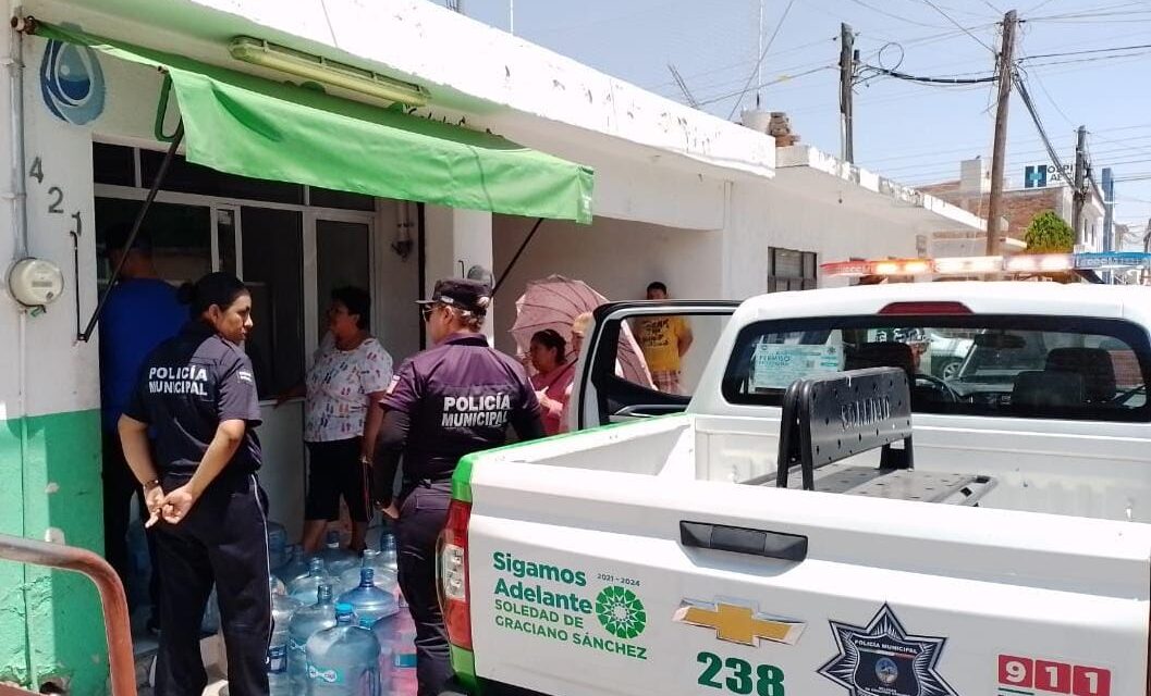 Se reactiva programa de abasto de agua potable en instituciones educativas: alcaldesa soledense