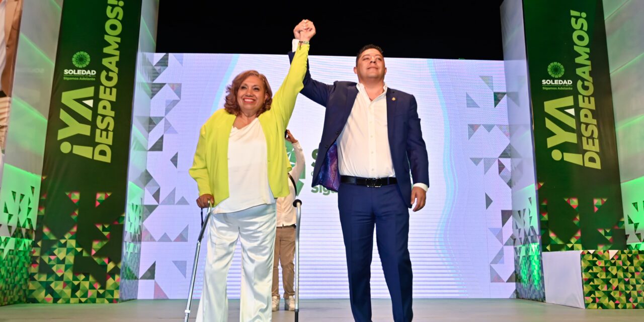 Soledad encabeza la nueva era de San Luis Potosí