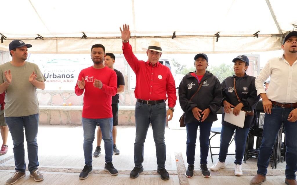 En el Domingo de Pilas 96, Alcalde Enrique Galindo lleva beneficios para impulsar la comunidad de San Juanico el Chico