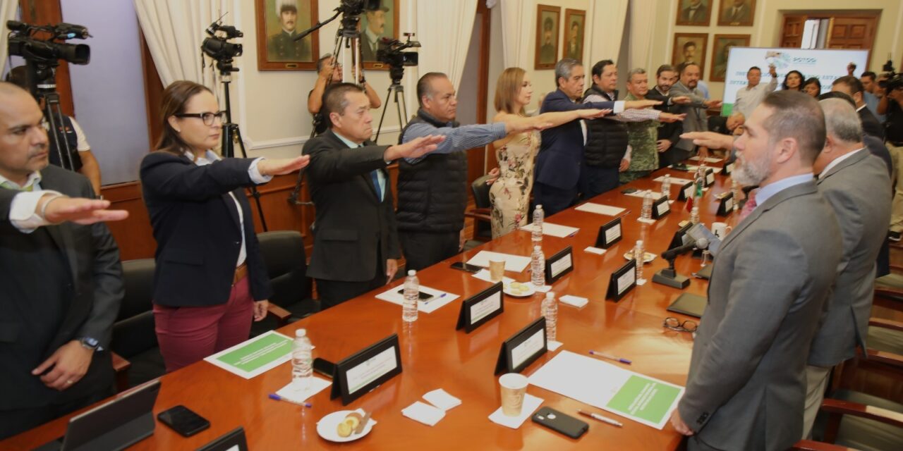 Ricardo Gallardo instala Comando Estatal Interinstitucional de Salud