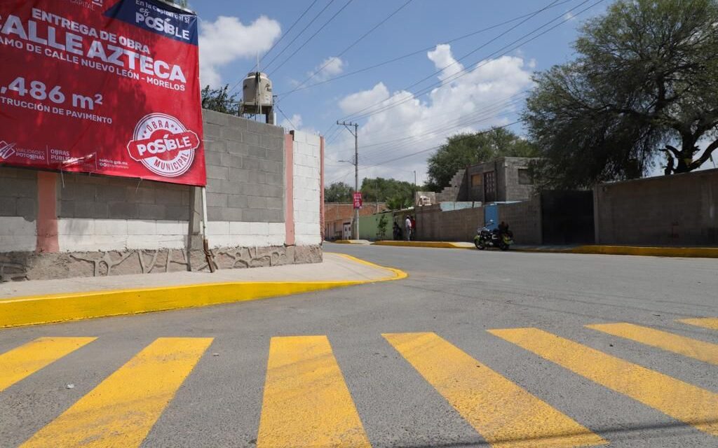 Gobierno de la Capital avanza con fuerza en la rehabilitación de Vialidades Potosinas; la meta es un millón de metros cuadrados