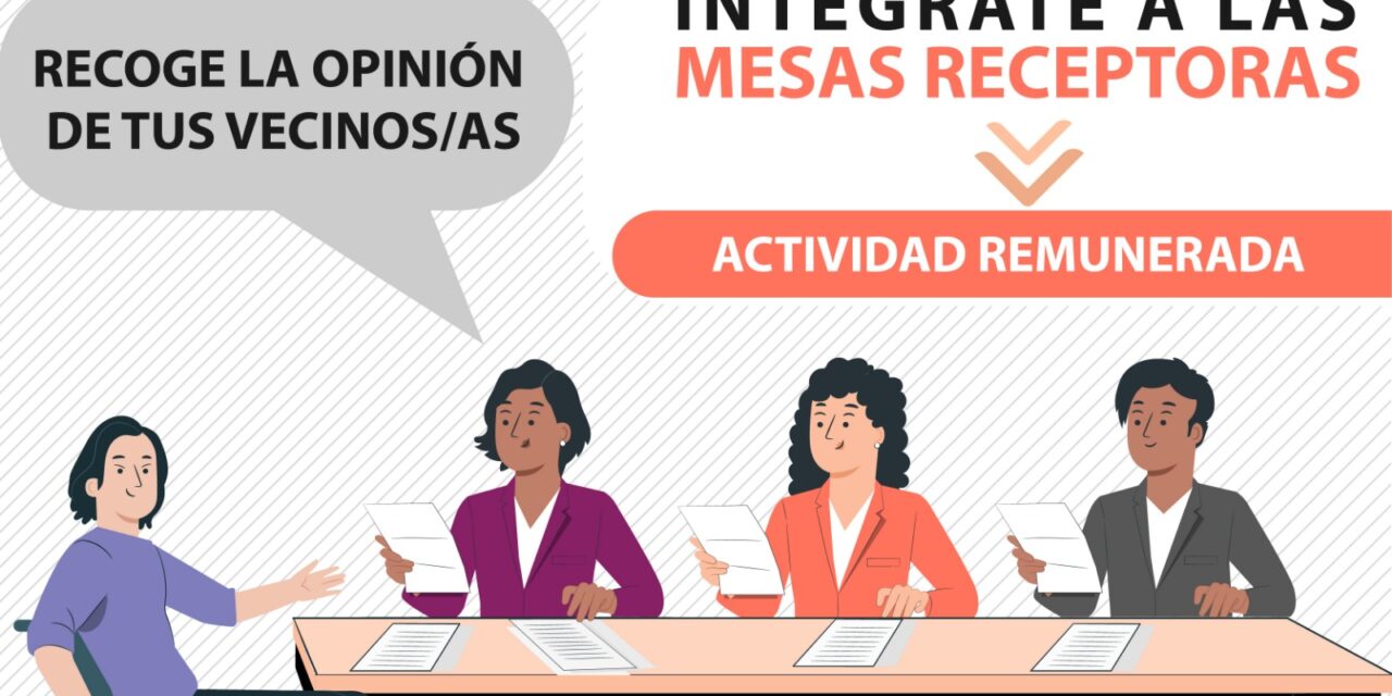 CEEPAC invita a ciudadanía a registrarse en las mesas receptoras de opinión del Plebiscito 2023.