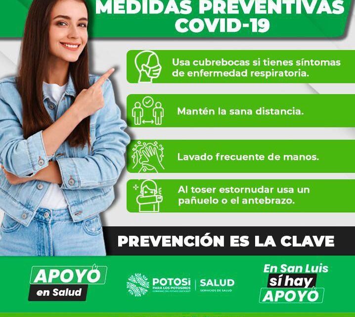 El uso de cubrebocas en el estado de SLP no es obligatorio