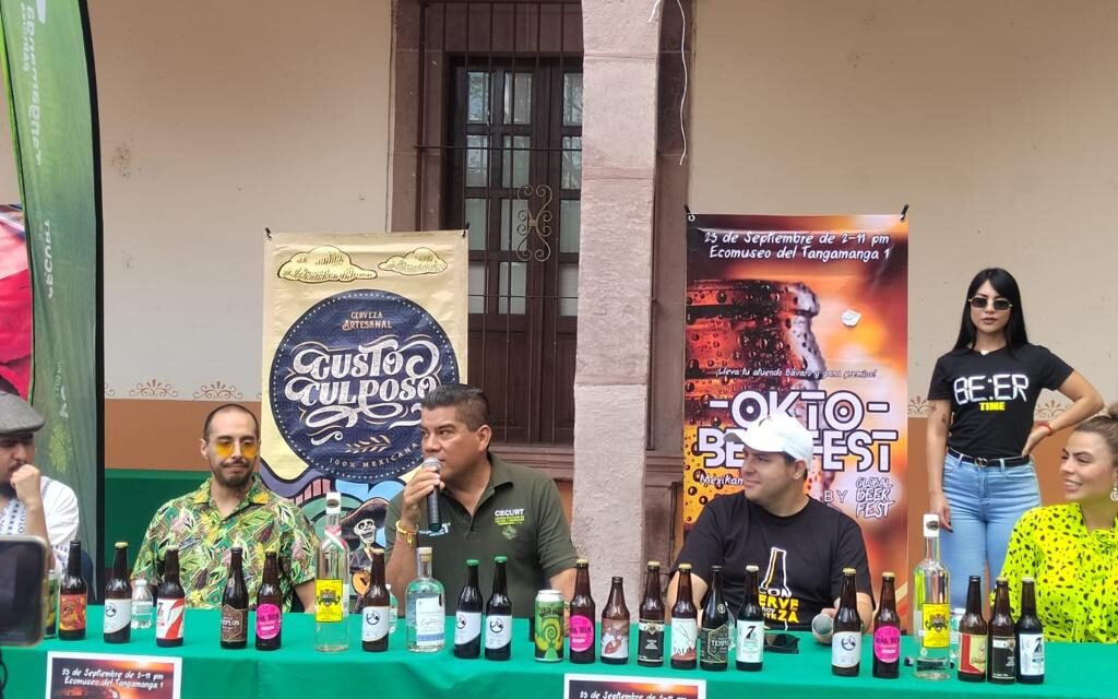 Estado presenta “Okto BeerFest 2023” que se realizará en el Tangamanga I