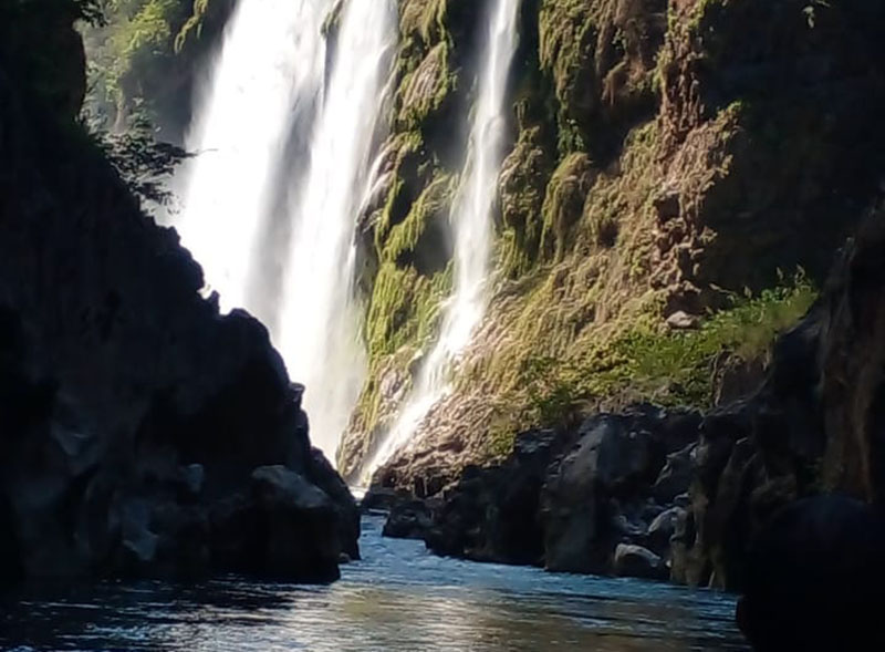 Con apoyo del Estado, regresa caudal a la Cascada de Tamul