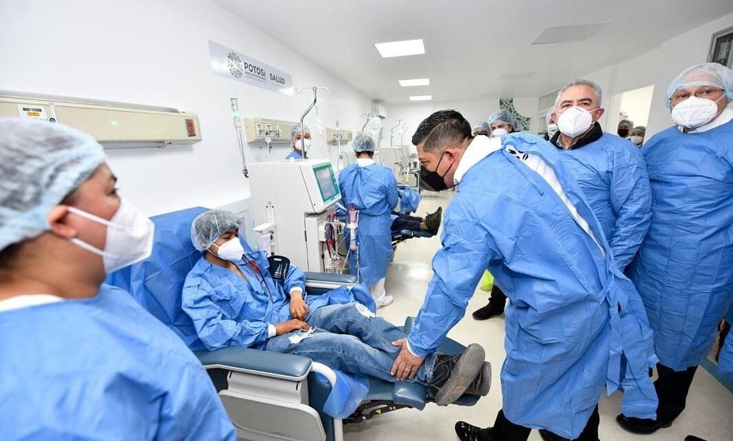 San Luis Potosí ya despegó con atención médica digna