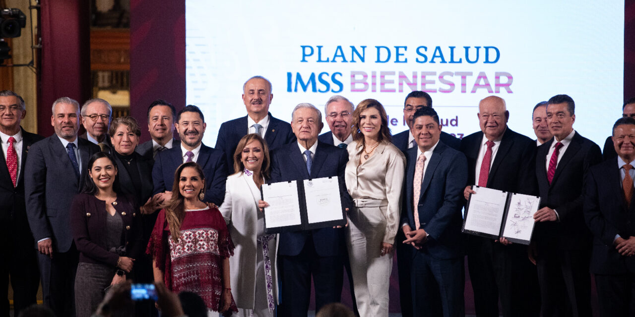 Se suma San Luis Potosí al Acuerdo Nacional para la Federación de los Sistemas de Salud para el Bienestar 
