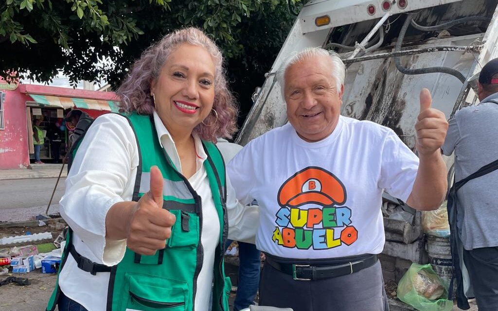Leonor Noyola arranca segunda jornada de “Semana Verde en tu Colonia”