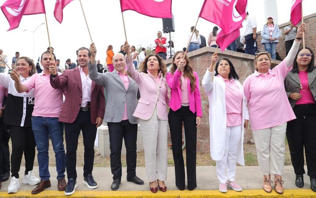 Gobierno de la Capital reafirma como prioridad la salud de las mujeres, en el arranque de la Campaña Rosa 2023