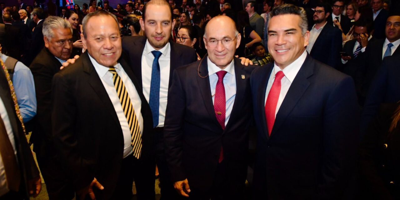 Líderes nacionales del PRI, PAN y PRD elogian la administración de Enrique Galindo como Alcalde de San Luis Capital