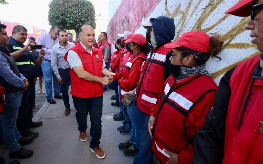 Gobierno de la Capital rescata el Eje Vial con el programa Día de Talacha