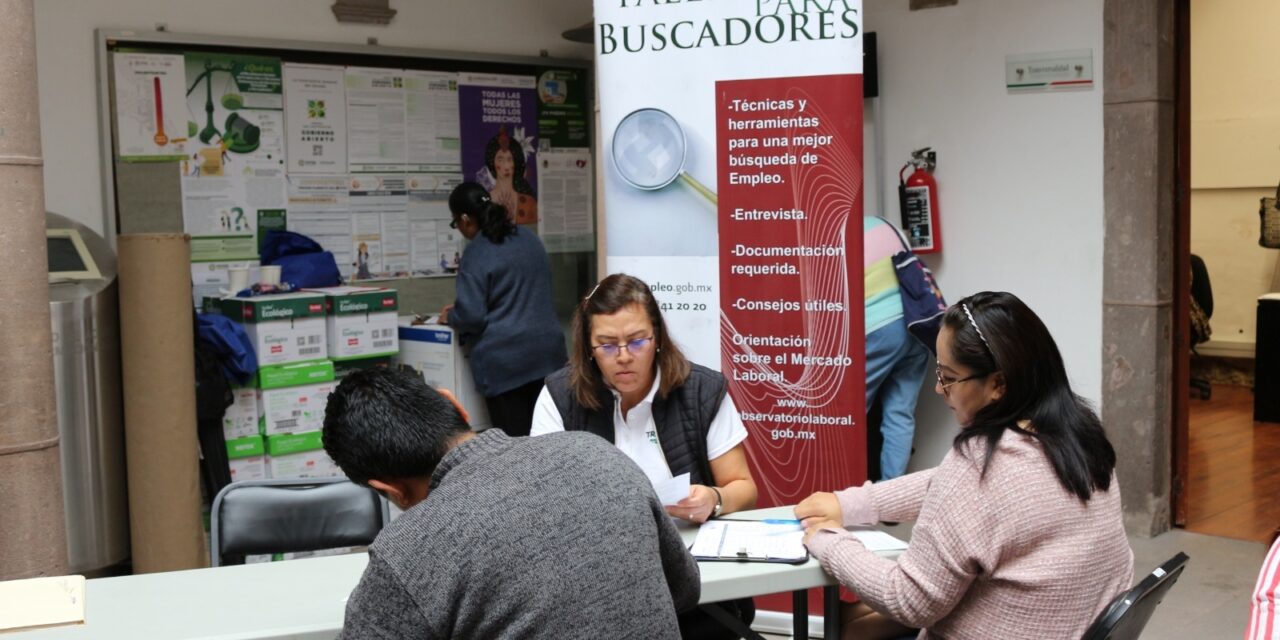 Estado realiza jornadas de empleo en apoyo a las potosinas