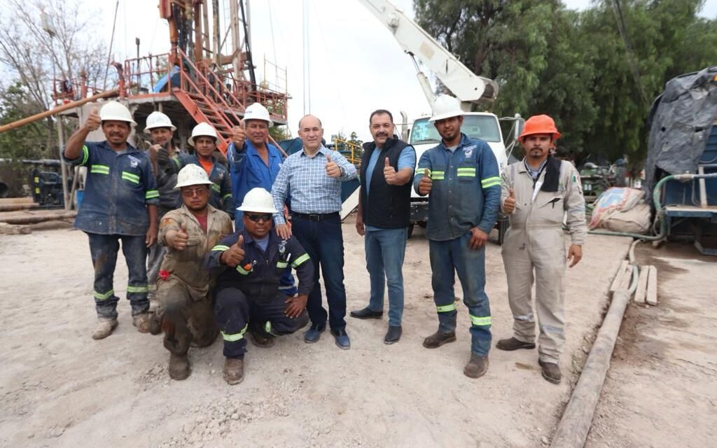 Con equipo de vanguardia, Ayuntamiento perfora un cuarto pozo de agua, en la colonia San Leonel, anuncia el Alcalde Galindo