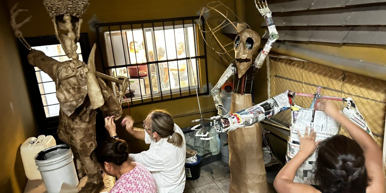 Alista Gobierno de la Capital exposición de Calaveras Monumentales para la Calzada de Guadalupe con personas de historia y leyenda potosinos