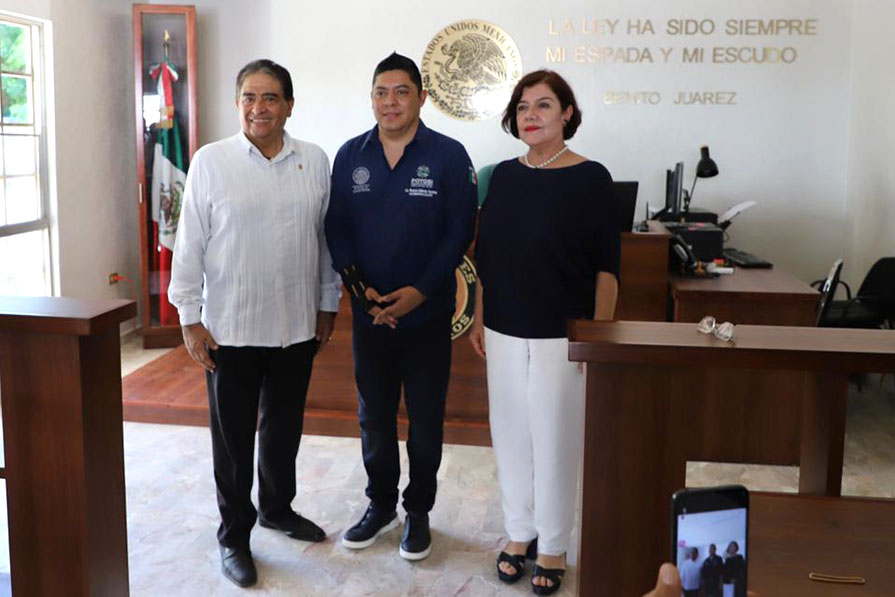 Reconocen apoyo del gobierno estatal para instalación del Tribunal Agrario