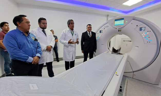 Instala IMSS SLP nuevo equipo de tomografía en HGZ No. 6 para beneficio de derechohabientes de la zona huasteca