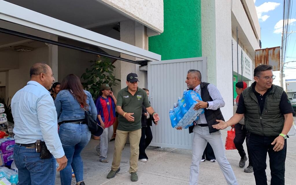 Parques Tangamanga entregan apoyo para familias de Guerrero