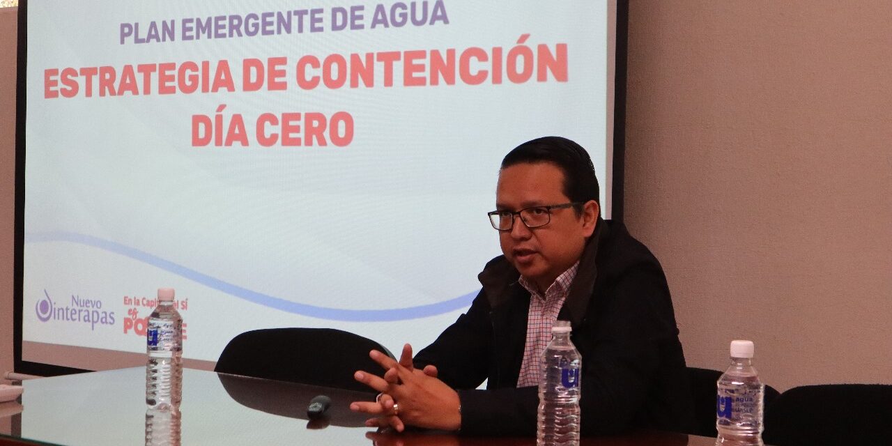 “En la crisis del agua todos debemos actuar con responsabilidad”: Lugo Álvarez