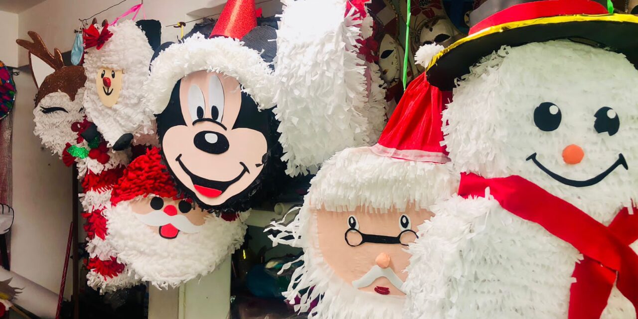 En Soledad, inicia elaboración y entrega gratuita de piñatas por temporada decembrina