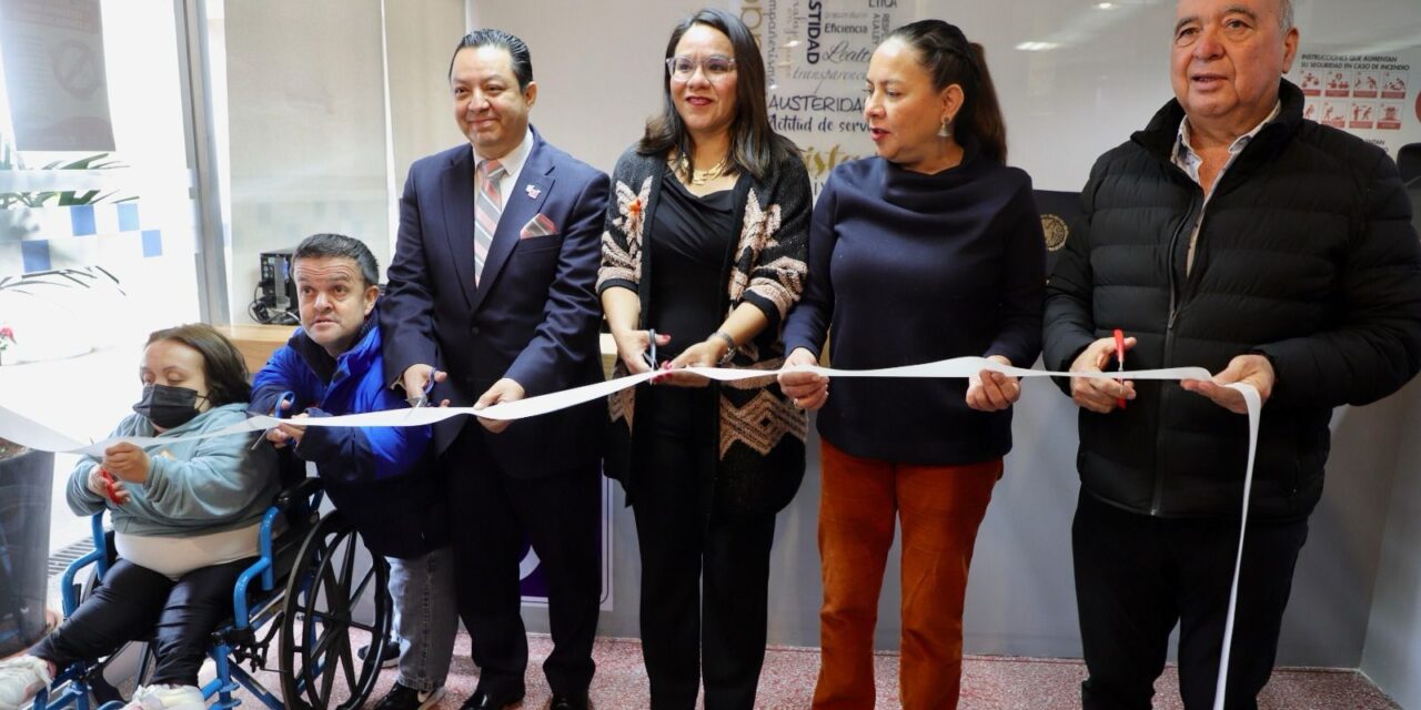 San Luis Capital refuerza avances en inclusión: inaugura área acondicionada para mejor atención en Catastro
