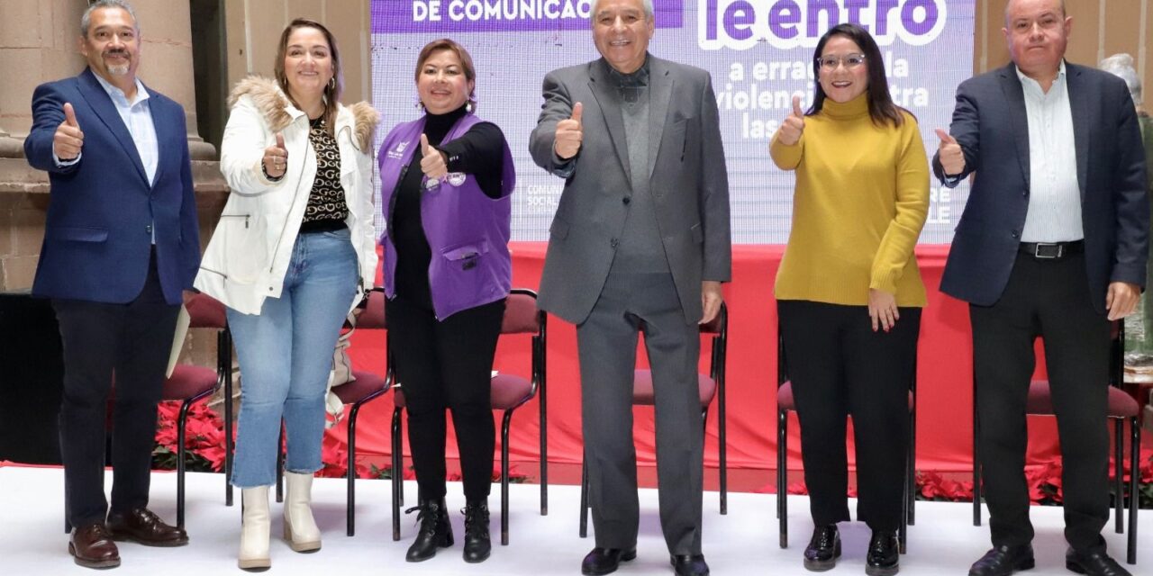 Gobierno de la Capital inicia la campaña “Yo sí le entro” para erradicar violencia contra las mujeres