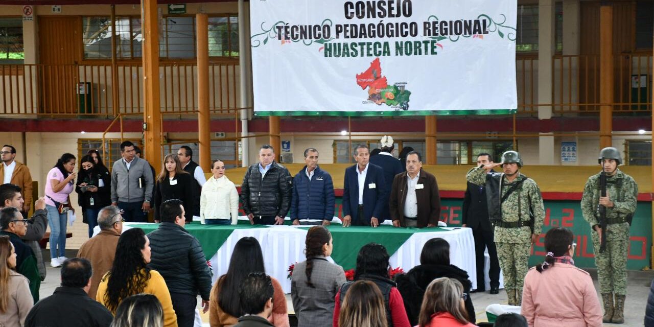 Estado realiza Consejos Técnicos en apoyo al modelo educativo