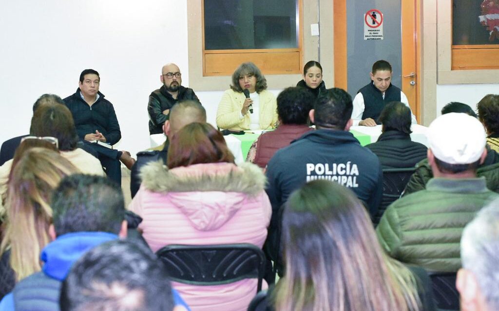 Leonor Noyola se reúne con gabinete y lo insta a reforzar la atención ciudadana, en cierre de año