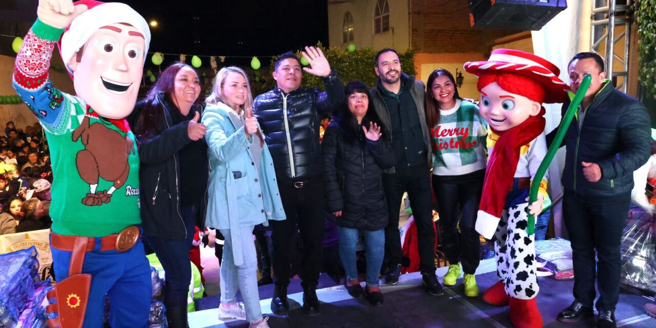 Ricardo Gallardo lleva posadas navideñas a comunidades y colonias de la capital